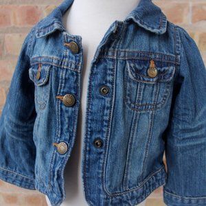 Baby GAP 18-24 Denim Jean Jacket VGUC